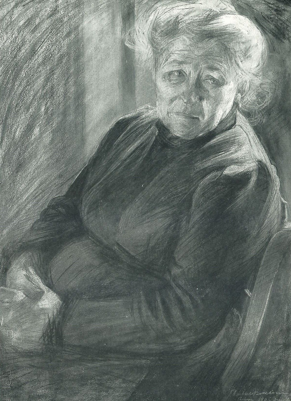 Dipinto di Umberto Boccioni:la madre. Valutiamo gratuitamente dipinti del pittore divisionista.